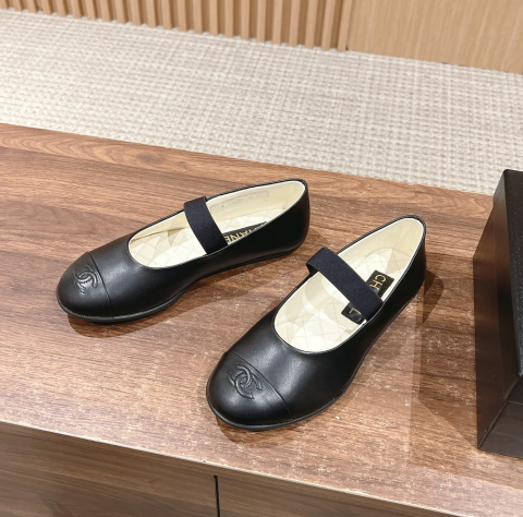 메리제인 램스킨 플랫 슈즈 G46200